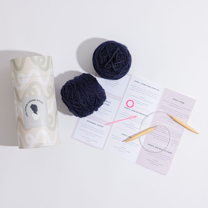 The Super Chunk Cowl Knit Kit