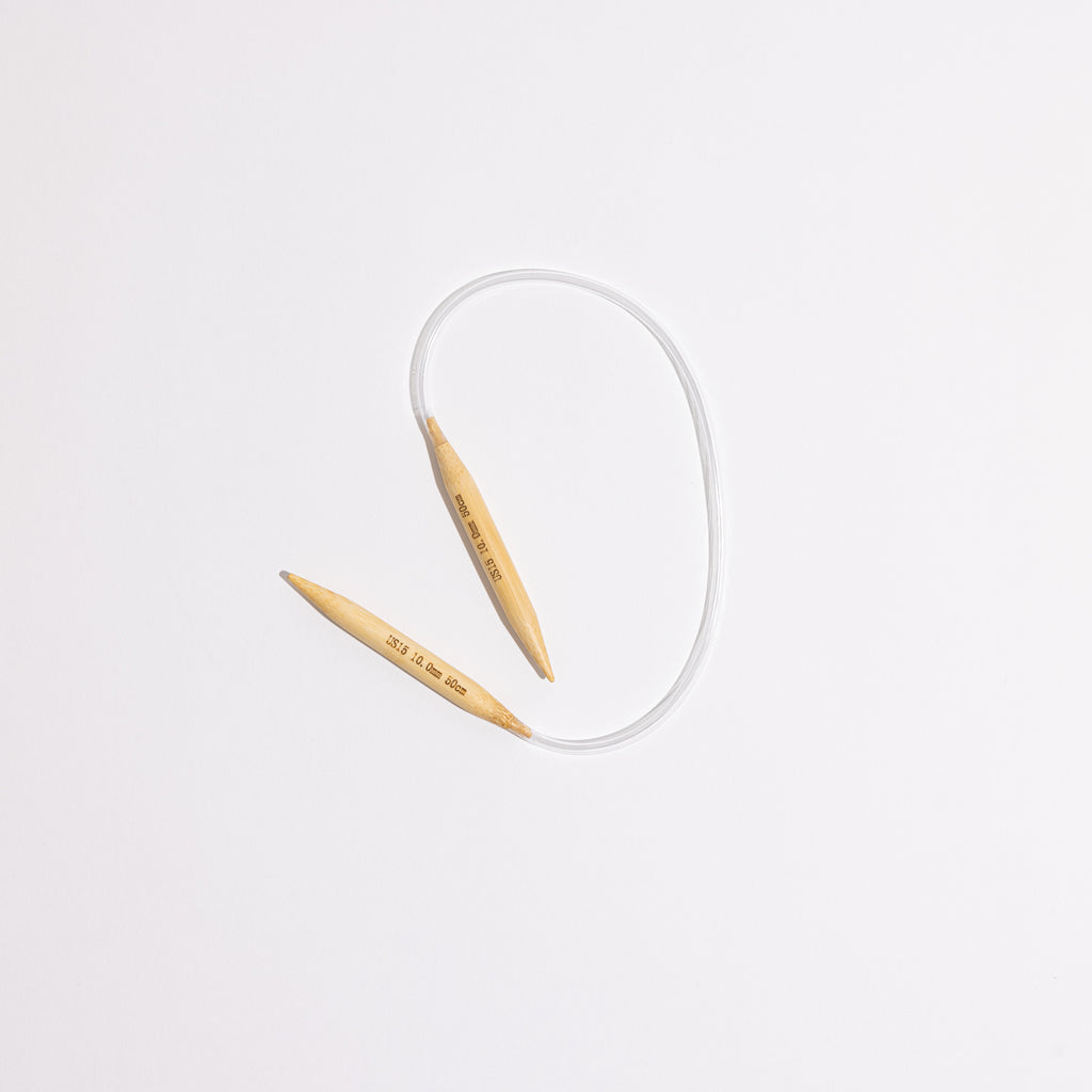 Circular Knitting Needles - US 15 / 50 cm – Smoke & Slate
