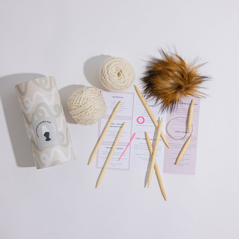 The Super Chunk Bundle Knit Kits